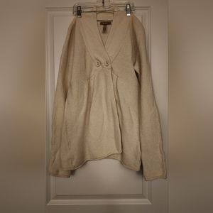 Maternity sweater cardigan